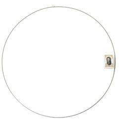 Alternative view of Stor guld metalring ø 50cm