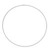 Stor sort metalring ø 50cm
