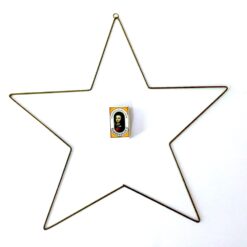 Alternative view of Guld metalstjerne ø 40cm