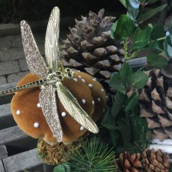 Alternative view of Guldfarvet guldsmed med guldsnor