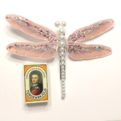 Alternative view of Gammel rosa guldsmed med perler