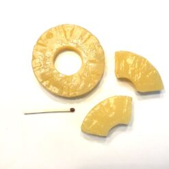 Alternative view of Kunstig naturtro ananas skiver