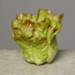 Kunstig naturtro spraglet salathoved