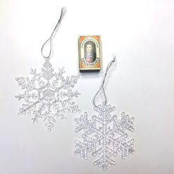 Alternative view of Hvidt snefnug til ophæng