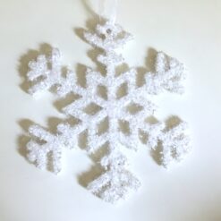 Stor snefnug til vinterdekorationen