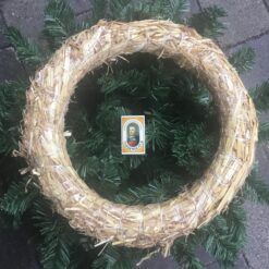 Alternative view of Tyk halmkrans dia 31cm