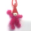Pink garnnisse med nissehue
