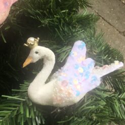 Alternative view of Hvid svane med krone