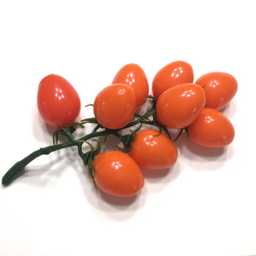 Orange tomater på stilk