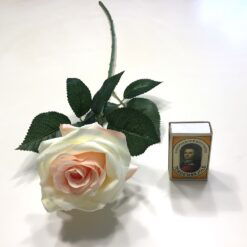 Alternative view of Cremefarvet kunstig smuk rose