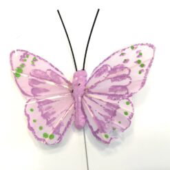 Lys lilla lille sommerfugl