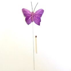 Alternative view of Lille dekorativ lilla sommerfugl