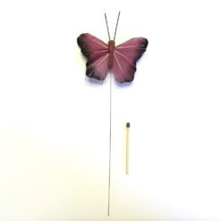 Alternative view of Pink sort lille sommerfugl