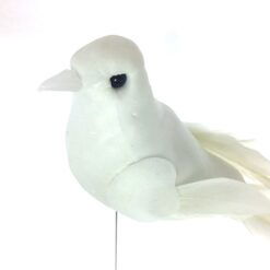 Alternative view of Hvid fugl på spyd