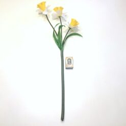 Alternative view of Pinselilje buket med 3 hoveder