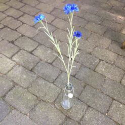 Alternative view of Dekorativ blå kornblomst gren