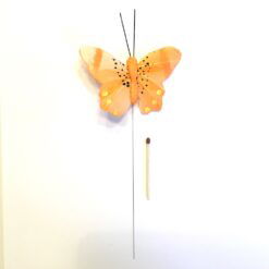 Alternative view of Sart orange stor sommerfugl