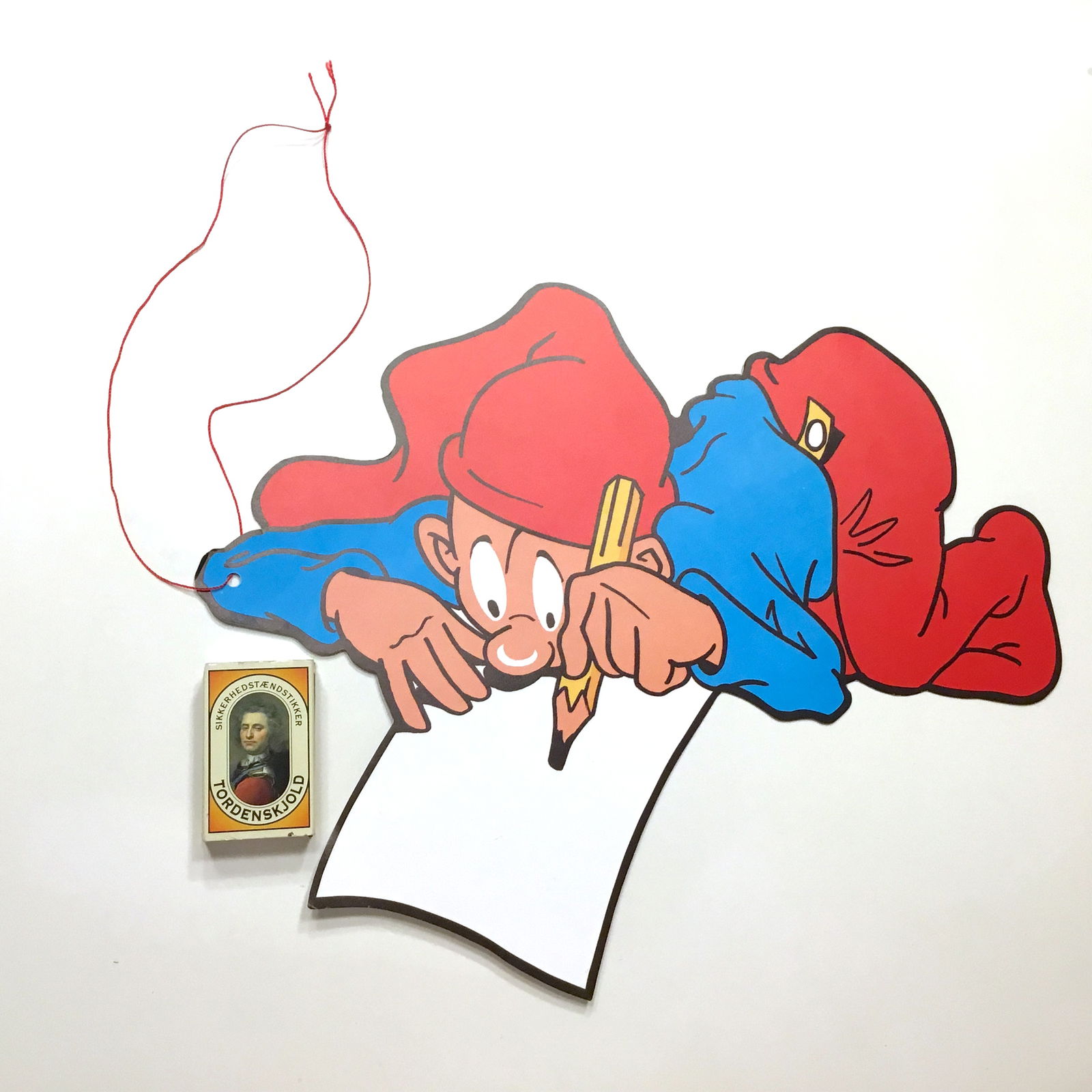 Bramming kravlenisse der skriver - denne har en skønhedsfejl - Billede 3