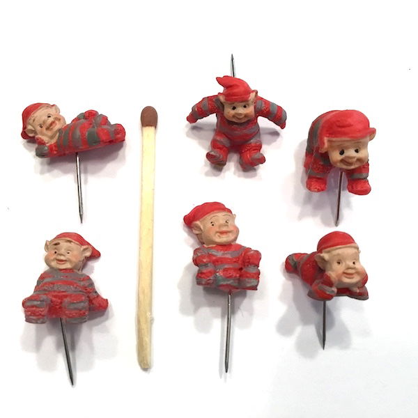 Mini nisser på nål - Billede 2