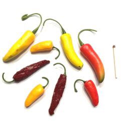 Alternative view of Chili portion med flere forskellige