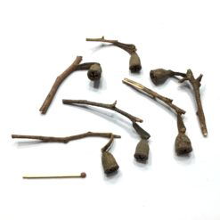 Alternative view of Dekorative skæve træ piber