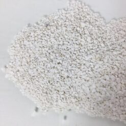 Små hvide pynte sten