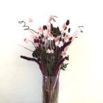 Håndbundet tørrede blomster buket