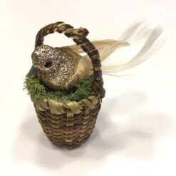 Lille kurv med fugl