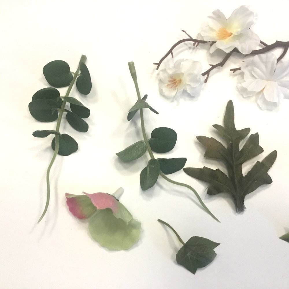 Blandet blade og blomster - Billede 3