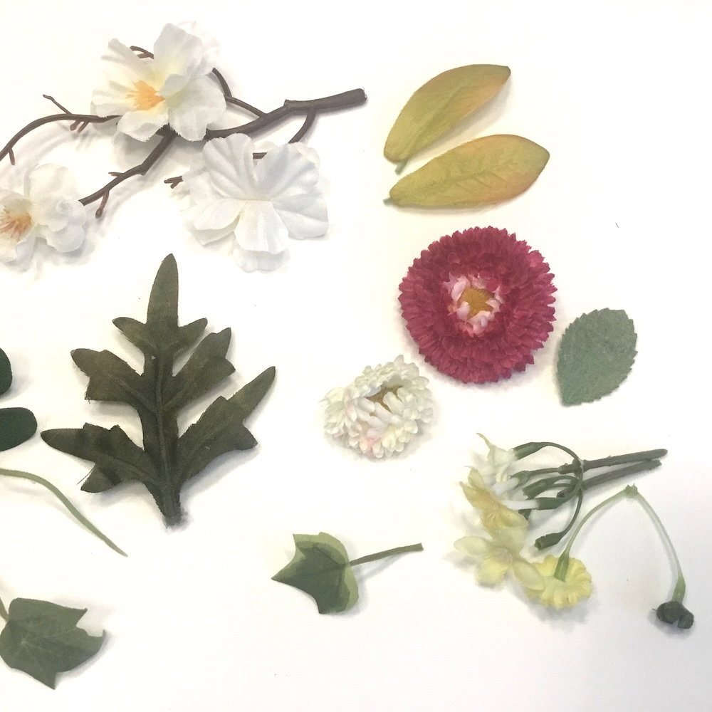 Blandet blade og blomster - Billede 4