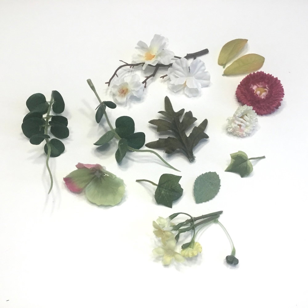 Blandet blade og blomster - Billede 5