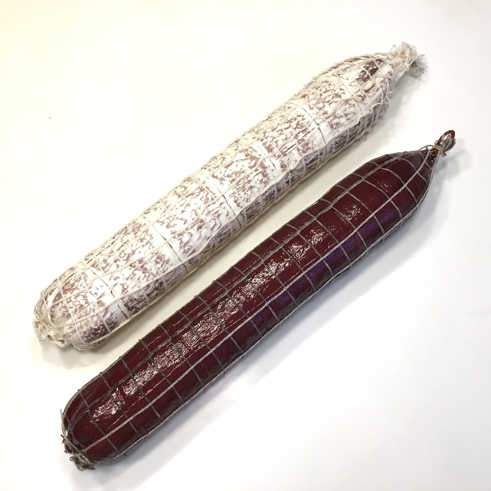 Kunstig lang lys spegepølse - Billede 6