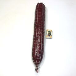 Alternative view of Kunstig lang rød spegepølse