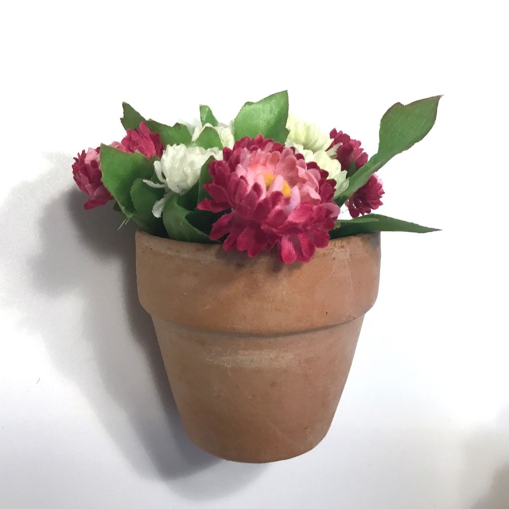 Mini blomster i lerpotte - Billede 5