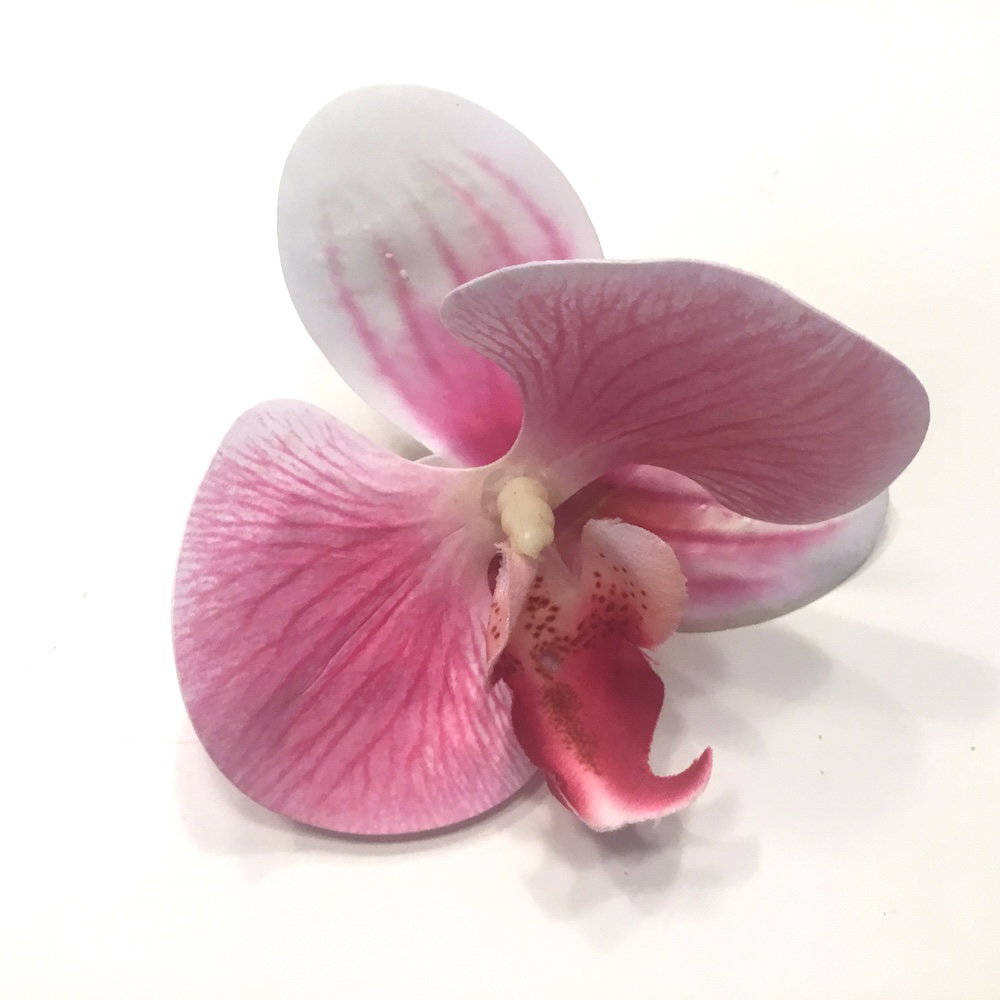 Lille rosa orkidé hoved - Billede 4