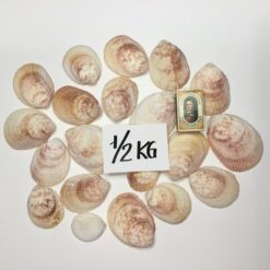 Alternative view of Store muslinger halvt kg