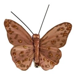 Sommerfugl med glitter prikker