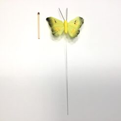 Alternative view of Lille sommerfugl i gul og sort
