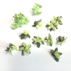 Blandet små gule blomster