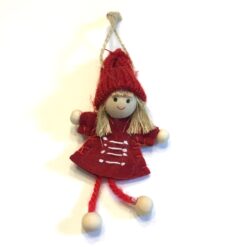 1 rød nisse med hue